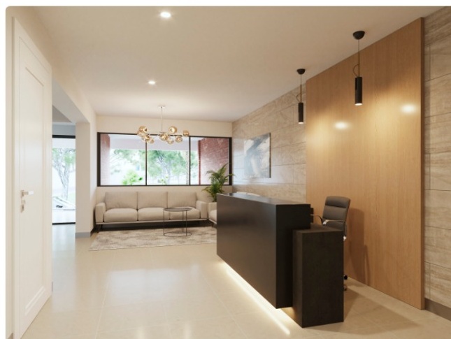 Recepción de Residencial Gianna